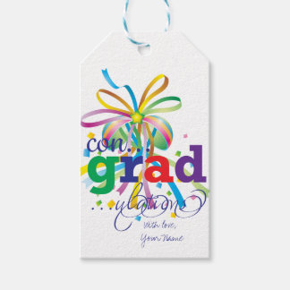 Étiquettes-cadeau Balise cadeau Festive Graduation Félicitations