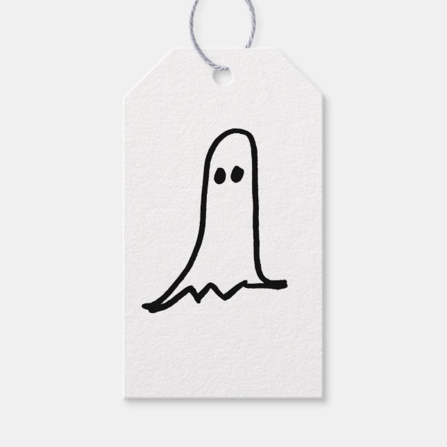 Étiquettes-cadeau Balise cadeau GHOST (Devant)