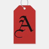 Balise cadeau INITIAL PERSONNALISÉE