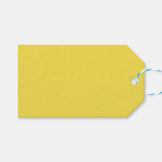 Étiquettes-cadeau Balise cadeau jaune citron