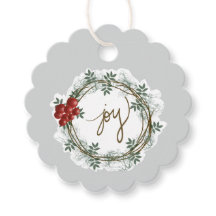 Balise cadeau Joy Wreath | Fêtes