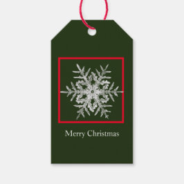 Étiquettes-cadeau Balise cadeau Joyeux Noël Bentley Snowflake