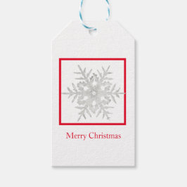 Étiquettes-cadeau Balise cadeau Joyeux Noël Bentley Snowflake