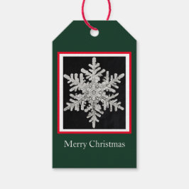 Étiquettes-cadeau Balise cadeau Joyeux Noël Bentley Snowflake