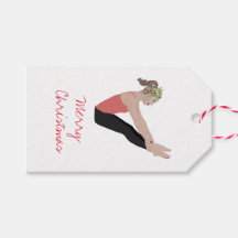 Balise cadeau Joyeux Pilates de Noël