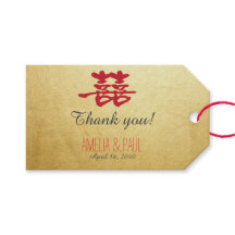 Balise cadeau Mariage chinois Double Happiness