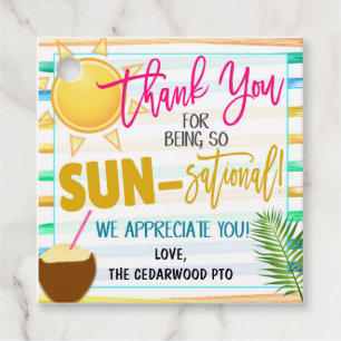 Étiquettes Cadeau Balise cadeau Merci
