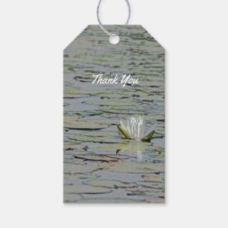 Étiquettes-cadeau Balise cadeau nénuphar Pond Lake Flower I