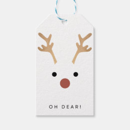 Étiquettes-cadeau Balise cadeau Oh Deer