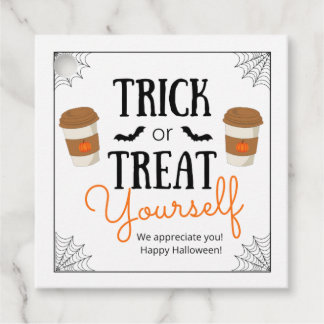 Étiquettes Cadeau Balise cadeau pour Halloween ou vous traiter