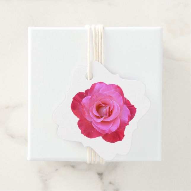 Étiquettes Cadeau Balise cadeau Rose Rose Rose (En situation)