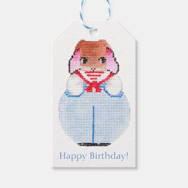 Étiquettes-cadeau Balise cadeau Sailor Bunny (Devant)