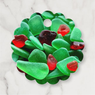 Étiquettes Cadeau Balise cadeau seaglass de vacances