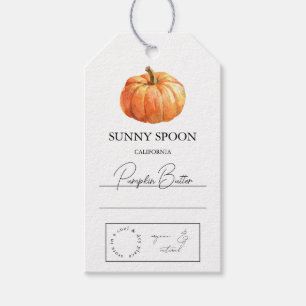 Étiquettes-cadeau Balise citrouille Hang
