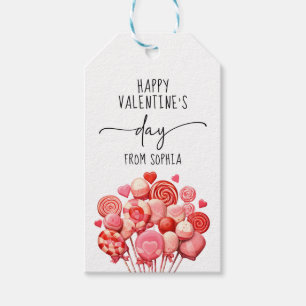 Étiquettes-cadeau Balise Cookies de jour de Valentines