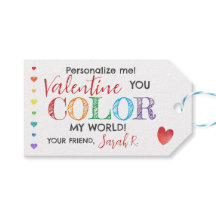 Balise Couleur Mon Monde Stylo Valentine
