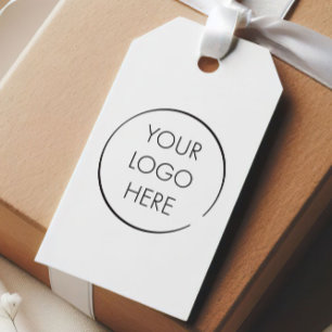 Étiquettes-cadeau Balise de blocage du logo personnalisé, marketing 