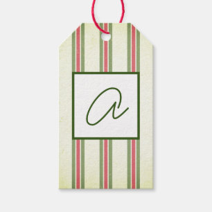 ÉTIQUETTES-CADEAU BALISE DE CADEAU BALISES FADÉES STRIPES PERSONNALI