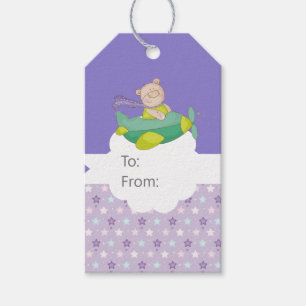 Étiquettes-cadeau Balise de cadeau bébé Teddy Bear