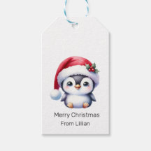 Balise de cadeau de Noël personnalisé Pignon migno