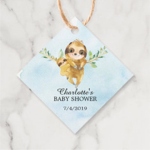 Étiquettes Cadeau Balise de cadeau de préférence pour le Baby shower