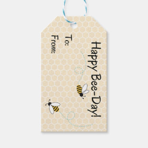 Étiquettes-cadeau Balise de cadeau Jour de l'Abeille