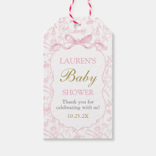Étiquettes-cadeau Balise de cadeau pour fille Baby shower de la cein