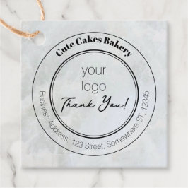 Étiquettes Cadeau Balise de carte de gâteau de code QR