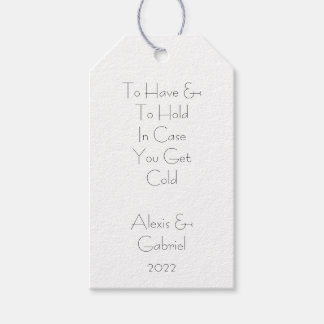 Étiquettes-cadeau Balise de couverture Favoriser mariage