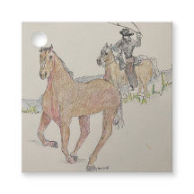 Balise de cowboy