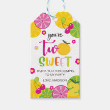 Balise de Merci de fruits TWOTTI FRUITTI 2e annive
