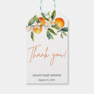 Étiquettes-cadeau Balise de Merci Little Cutie