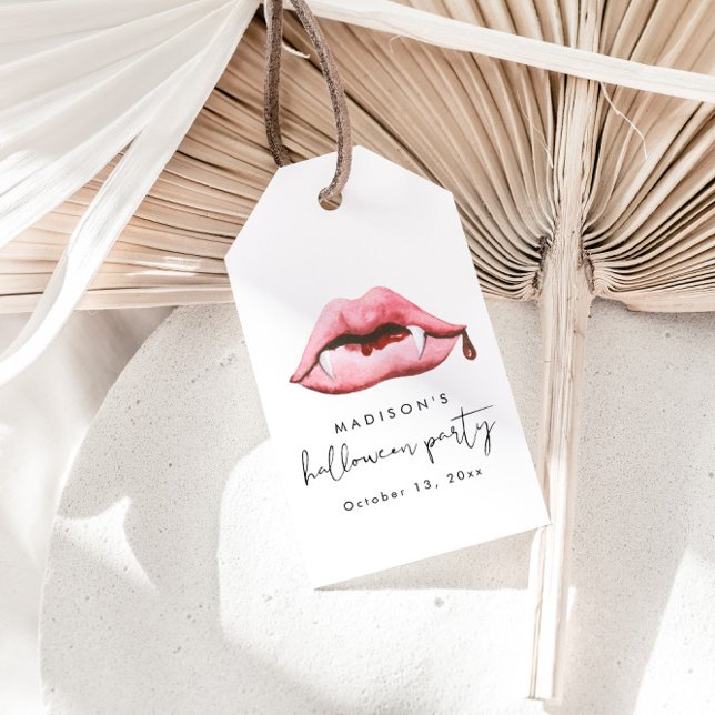 Étiquettes-cadeau Balise de préférence de la fête d'Halloween (Créateur téléchargé)