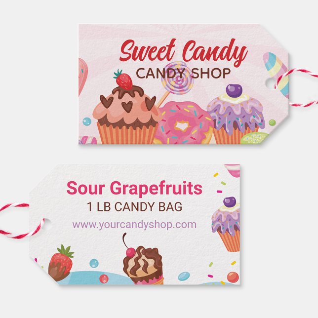 Étiquettes-cadeau Balise de suspension pour emballage Desserts et Ca (Créateur téléchargé)