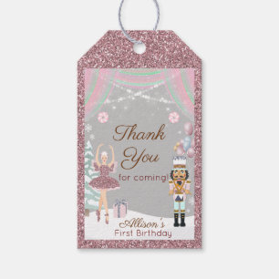 Étiquettes-cadeau Balise Favoriser la casse Sugar Plum Balise cadeau