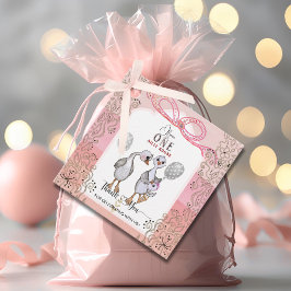 Étiquettes Cadeau Balise Favorite de 1er anniversaire de la famille 