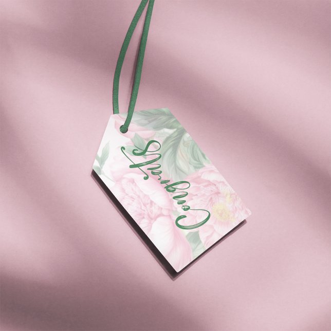 Étiquettes-cadeau Balise Félicitations Favoriser (Congrats Favor Tag)