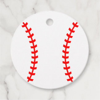 Étiquettes Cadeau Balise Fête de Baseball Favoriser, Balise Annivers