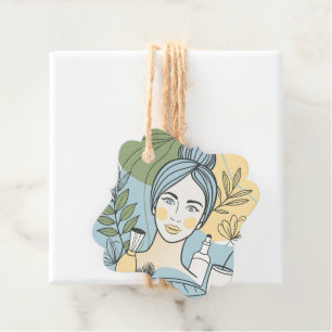 Étiquettes Cadeau Balise Fête spa Favoriser
