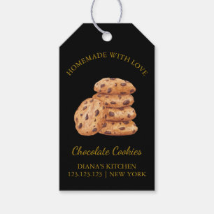 Étiquettes-cadeau Balise Hang simple de biscuits frais faits maison