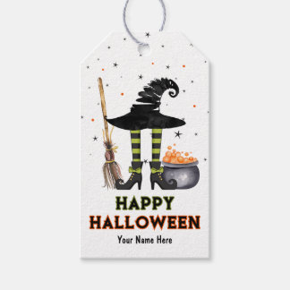 Étiquettes-cadeau Balise Happy Halloween Favor