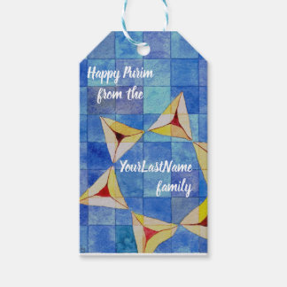 Étiquettes-cadeau Balise Happy Purim