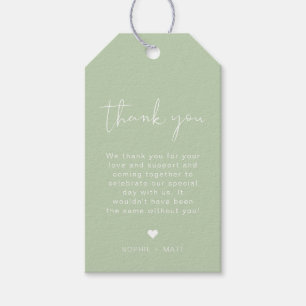 Étiquettes-cadeau Balise LEAH Pastel Vibrant Printemps mariage Favor
