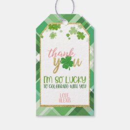 Étiquettes-cadeau Balise Lucky One Favor - Fille