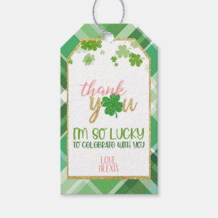 Étiquettes-cadeau Balise Lucky One Favor - Fille