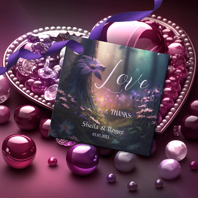 Étiquettes Cadeau Balise Magique Enchanted Forest Wedding Favor (Créateur téléchargé)