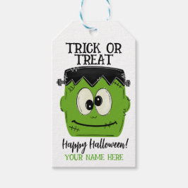 Étiquettes-cadeau Balise Trick ou Treat Favor