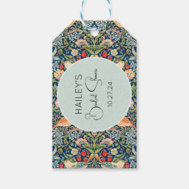 Étiquettes-cadeau Balise William Morris Strawberry Thief Favoriser