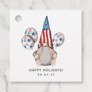 Étiquettes Cadeau Balises American Gnome Favor