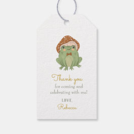 Étiquettes-cadeau Balises Cadeau d'anniversaire de la Grenouille mig